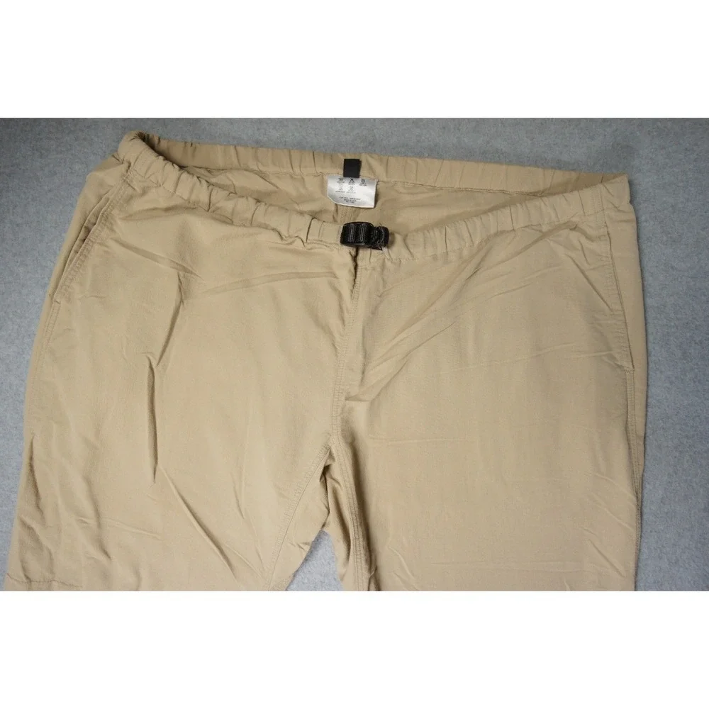Vintage Patagonia Pants‎ Mens XLarge Beige Belted Hike Camp Outdoors Casual